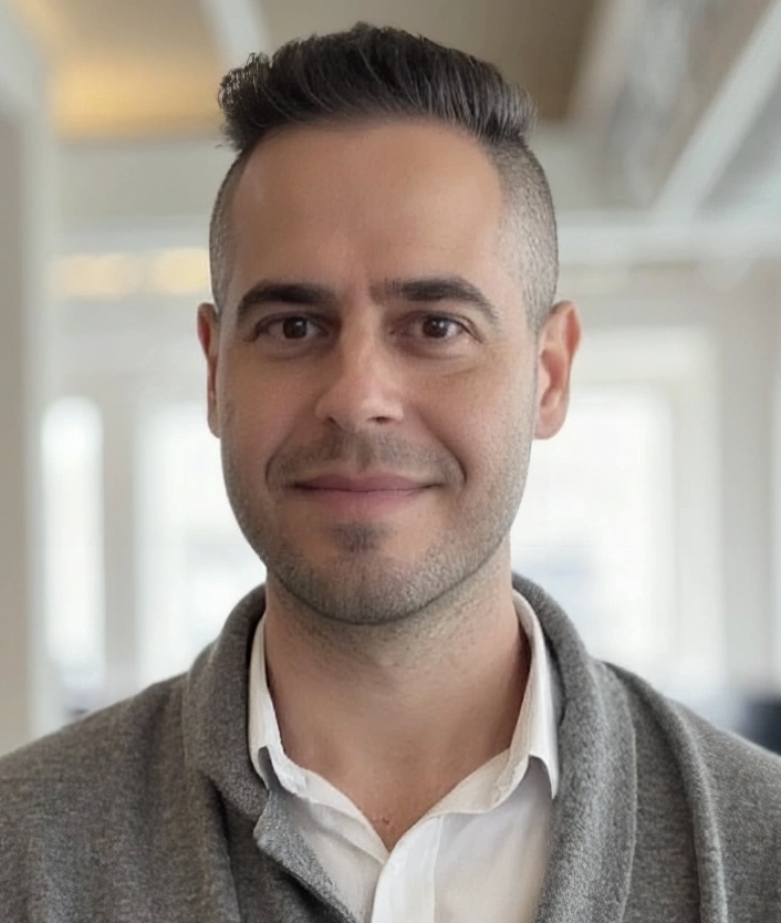 Avatar masculino deportivo casual en la oficina.